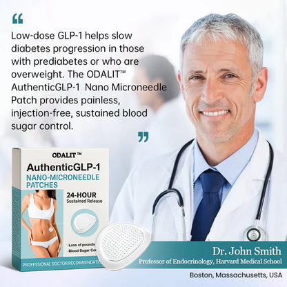 【Last Day Promotion 70% OFF🔥】ODALIT™ AuthenticGLP-1 Nano Microneedle Patch🇺🇸👨‍⚕️（Zero Pain, 24/7 Release | Lose 20lbs FAST | 90% Sugar Drop | ）🔥🎁
